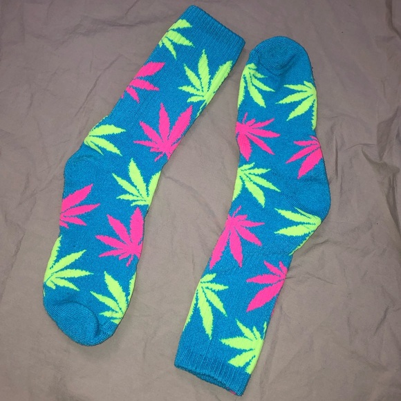 HUF Accessories - huf neon socks.